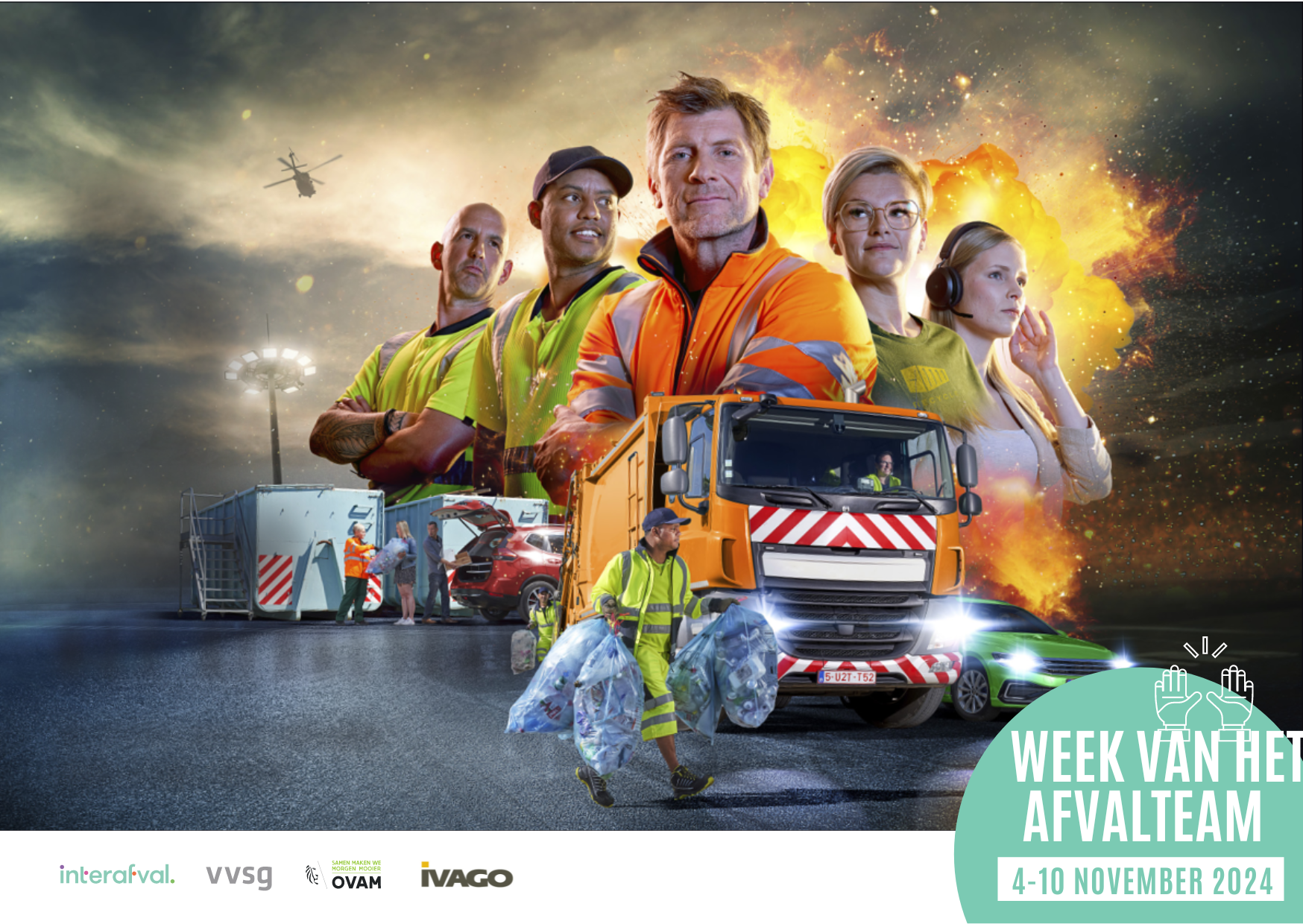 Week van het afvalteam 2024