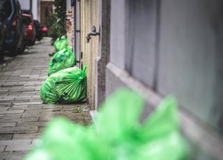 Groene restafvalzakken IVAGO